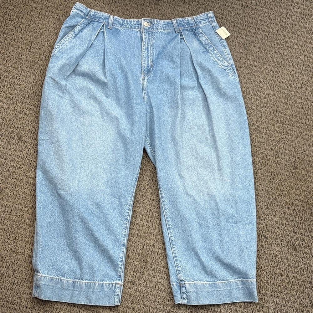 We the Free Light Blue Denim Trousers